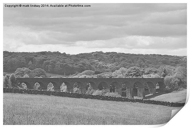 Buxton Viaduct Derbyshire Print by mark lindsay