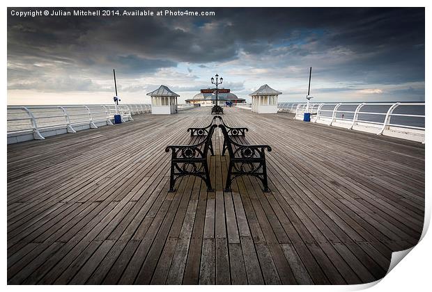 Cromer Pier Print by Julian Mitchell