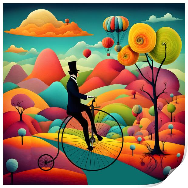 Magical Journey Print by Matthew Lacey