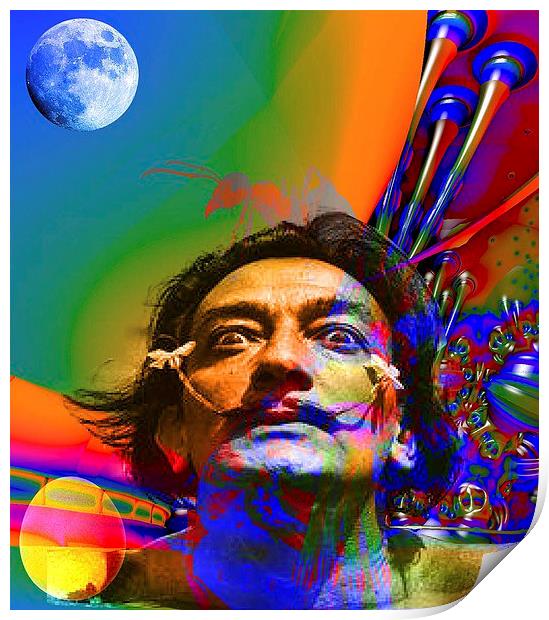  Dream of Salvador Dali Print by Matthew Lacey