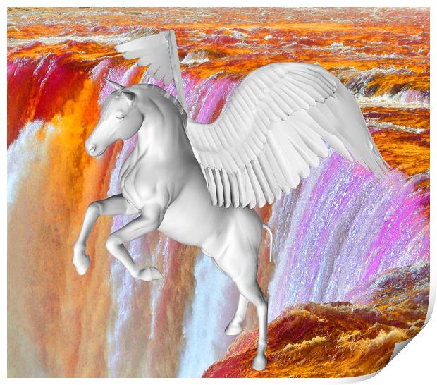 Pegasus  Print by Matthew Lacey