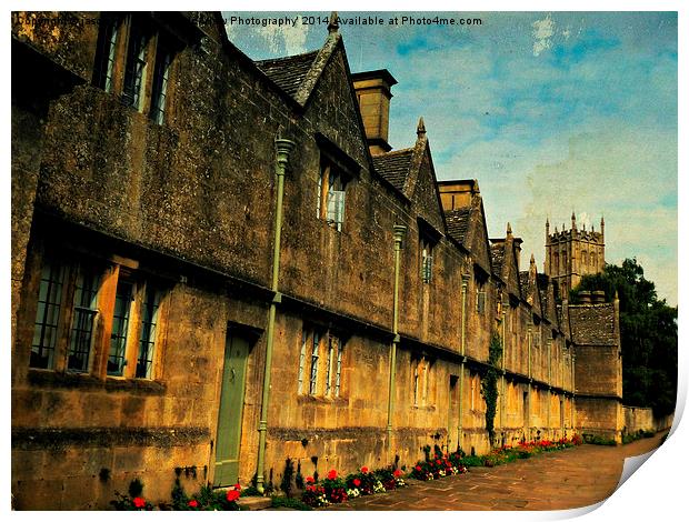 The Almshouses of Chipping Campden Print by Jason Williams