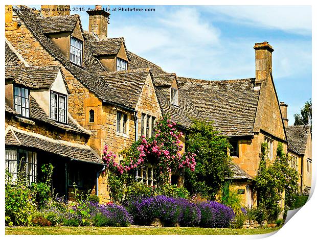 Jewel of the Cotswolds  Print by Jason Williams
