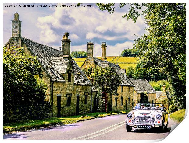  Classic Cotswolds Print by Jason Williams