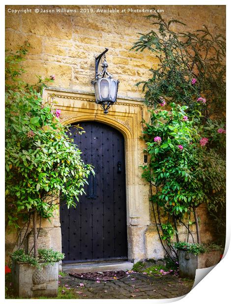 Opulent doorway Print by Jason Williams