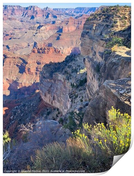 Breathtaking  Beauty of the Grand Canyon Print by Deanne Flouton