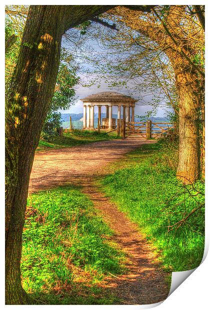 Reigate Hill Print by Andy Huntley