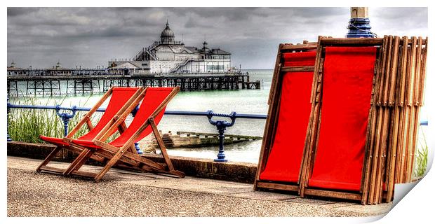 Eastbourne Pier Print by Andy Huntley