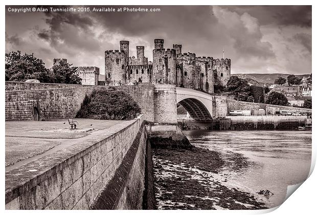  Conwy Castle Print by Alan Tunnicliffe