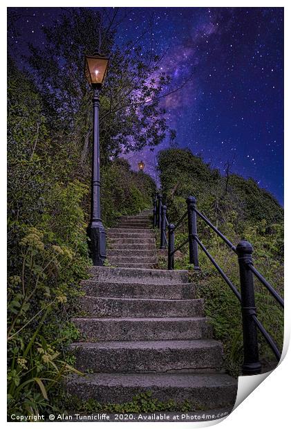 Stairway to heaven Print by Alan Tunnicliffe