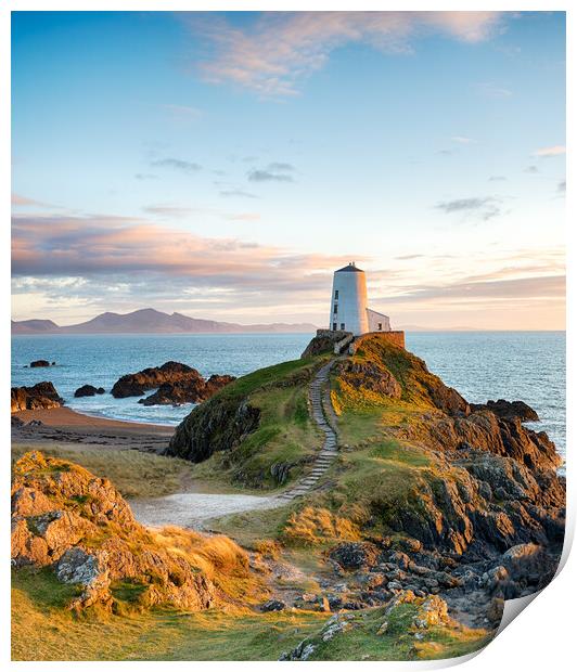 The Anglesey Coast Print by Helen Hotson