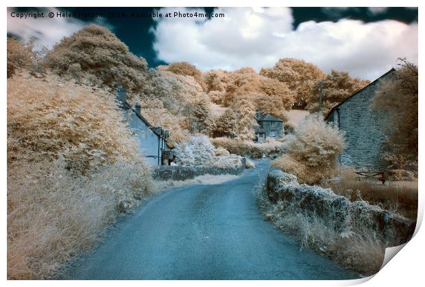Couch's Mill Infrared Print by Helen Hotson