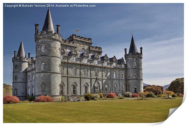 Inveraray Castle Print by Bahadir Yeniceri