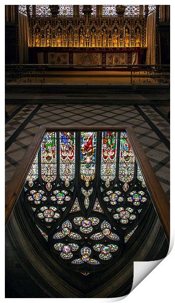 Ripon Cathedral Print by Andreas Klatt