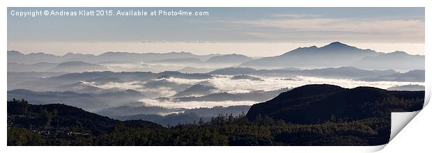 Horton Plains 1 Print by Andreas Klatt