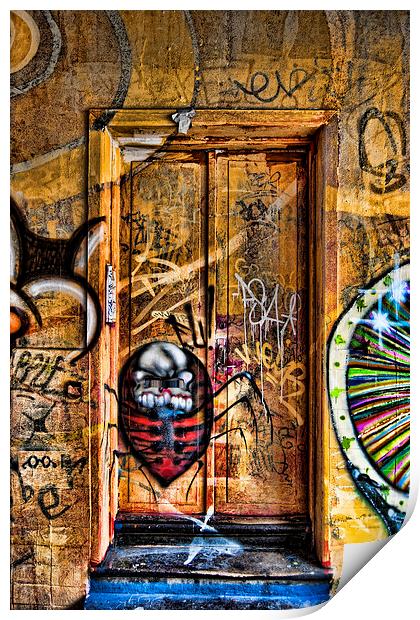 Urban Graffiti 01 Print by Antony McAulay