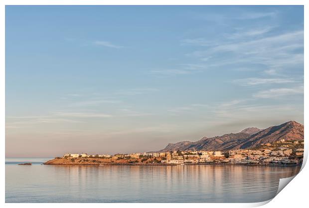 Makrygialos Sunrise Print by Antony McAulay