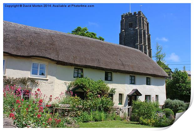 Henry Williamsons Cottage Print by David Morton