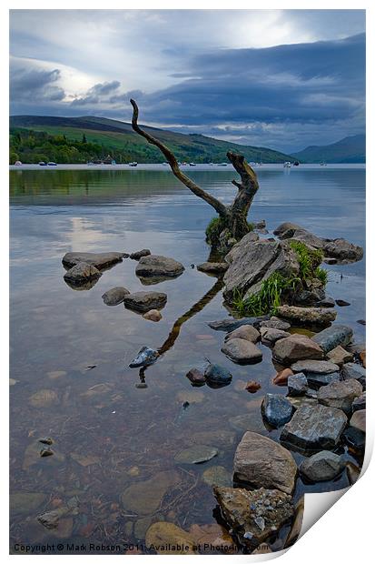 Loch Tay Print by Mark Robson