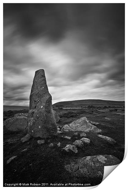 Waldo's Stone Print by Mark Robson