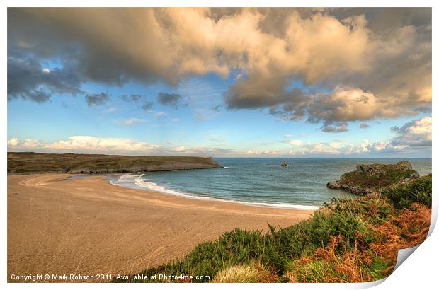 Broadhaven Print by Mark Robson