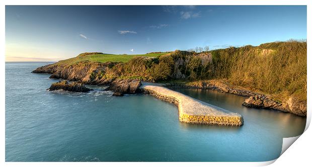 Fishermans Cove Print by Mark Robson