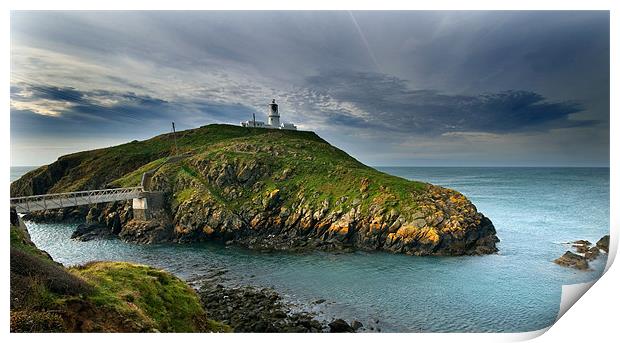 Strumble Head Print by Mark Robson