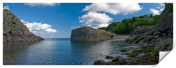 Stackpole Quay Print by Mark Robson