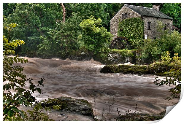 Old Mill Print by Mark Robson