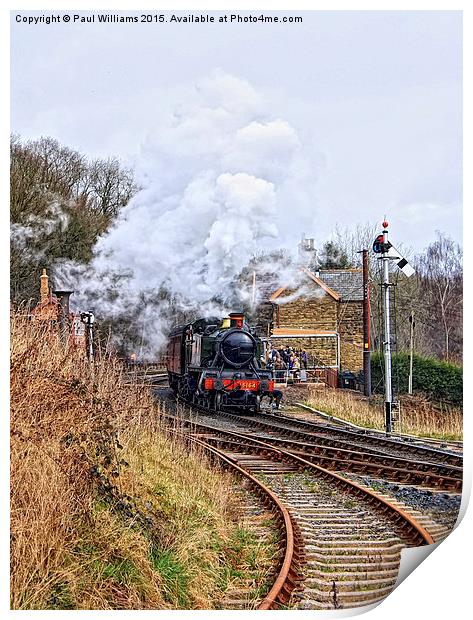  GWR 5164 on the SVR Print by Paul Williams