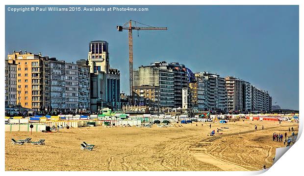  Ostend Print by Paul Williams