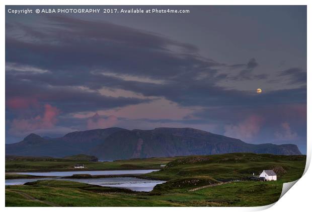The Isle of Rum, Scotland. Print by ALBA PHOTOGRAPHY