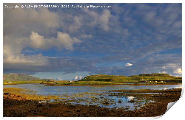 Isle of Canna, Small Isles, Scotland Print by ALBA PHOTOGRAPHY