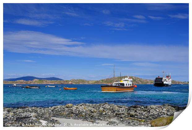 Isle of Iona, Inner Hebrides, Scotland. Print by ALBA PHOTOGRAPHY