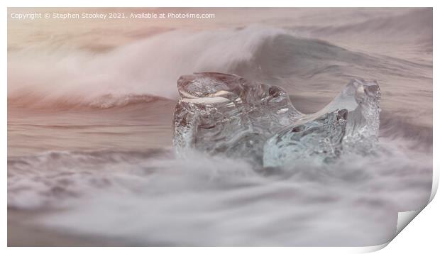 Diamond Beach Sunrise Gem Print by Stephen Stookey