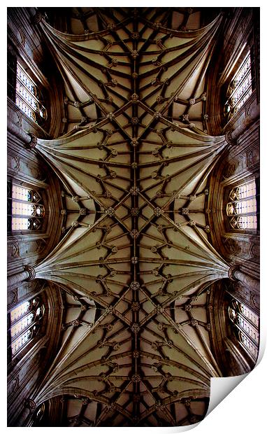Heavenward--Winchester Cathedral Print by Stephen Stookey