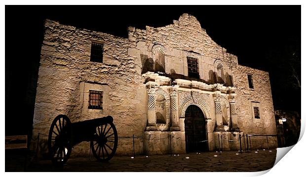 The Alamo Remembered - No. 2 Print by Stephen Stookey
