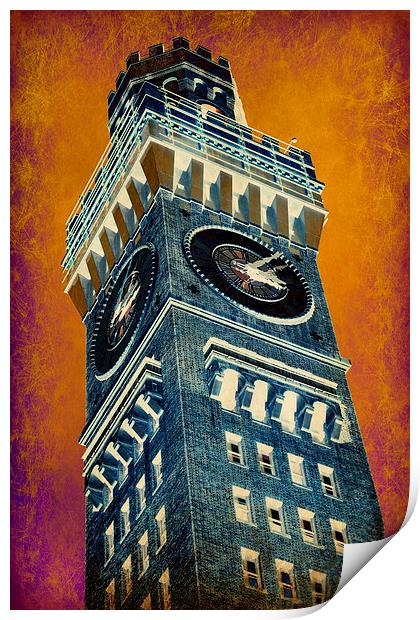Bromo Seltzer Tower -- No. 6 Print by Stephen Stookey