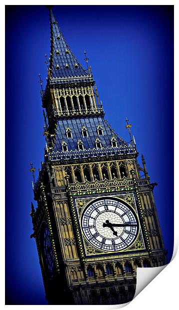 Big Ben 4 Print by Stephen Stookey