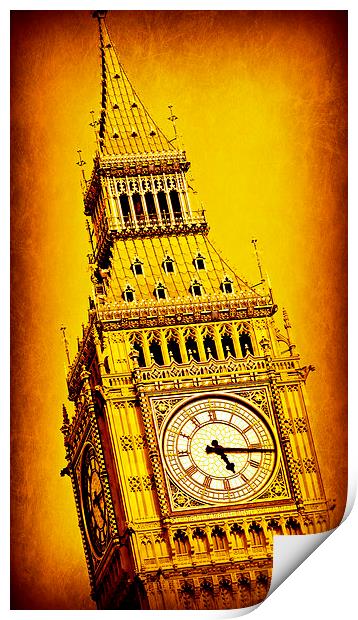 Big Ben 9 Print by Stephen Stookey