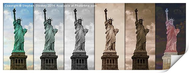  Visions of Liberty Print by Stephen Stookey