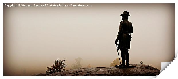  Ghosts of Gettysburg Print by Stephen Stookey