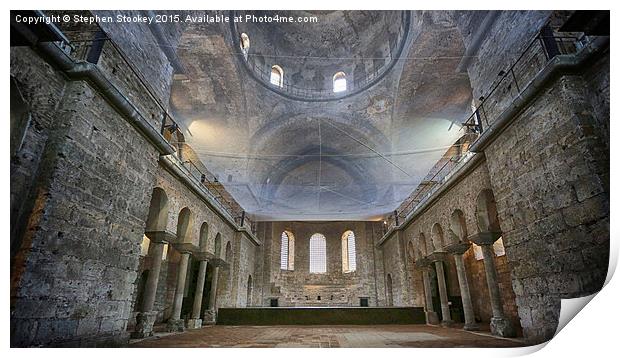  Basilica of Holy Peace Print by Stephen Stookey