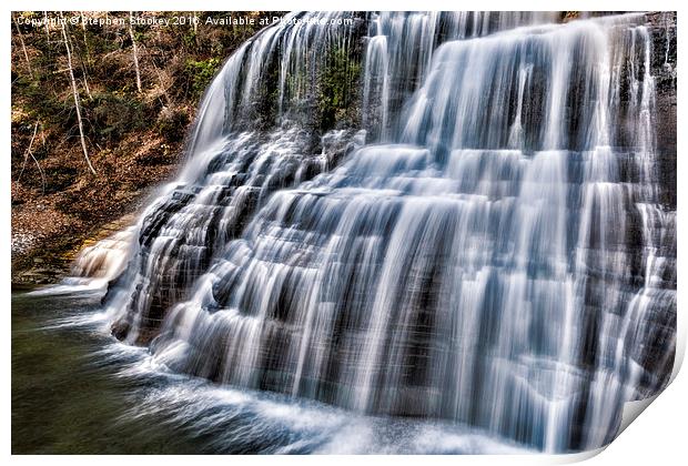  Enfield Falls #3 Print by Stephen Stookey