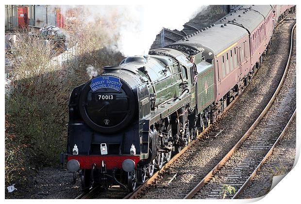 Oliver Cromwell arrives in Lincoln Print by Tim  Senior