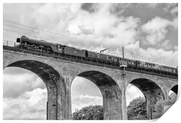 Flying Scotsman  Print by keith franklin