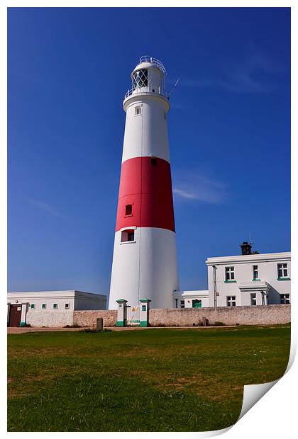 Portland Bill lighthouse  Print by Shaun Jacobs