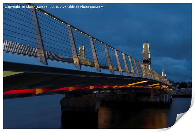 Twin Sails bridge  Print by Shaun Jacobs