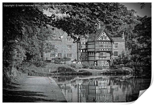worsley packet house Print by keith hannant