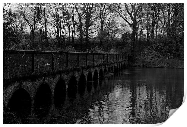 Bridge Print by Lauren Wilson